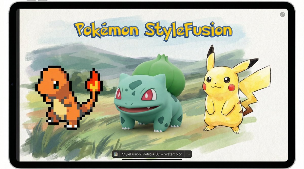 Pokémon Style Fusion Promo