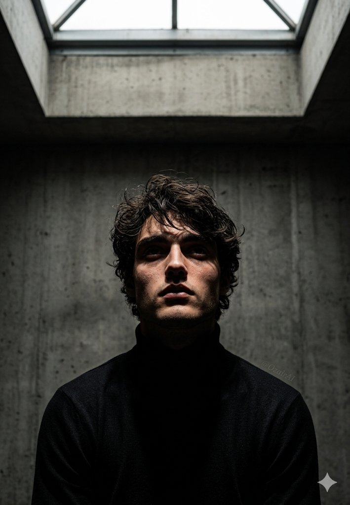 Industrial Brutalist Documentary Portrait