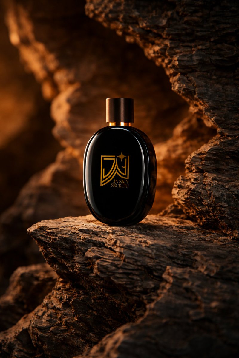 Ultra-realistic Cinematic Product Photograph of Perfume Bottle