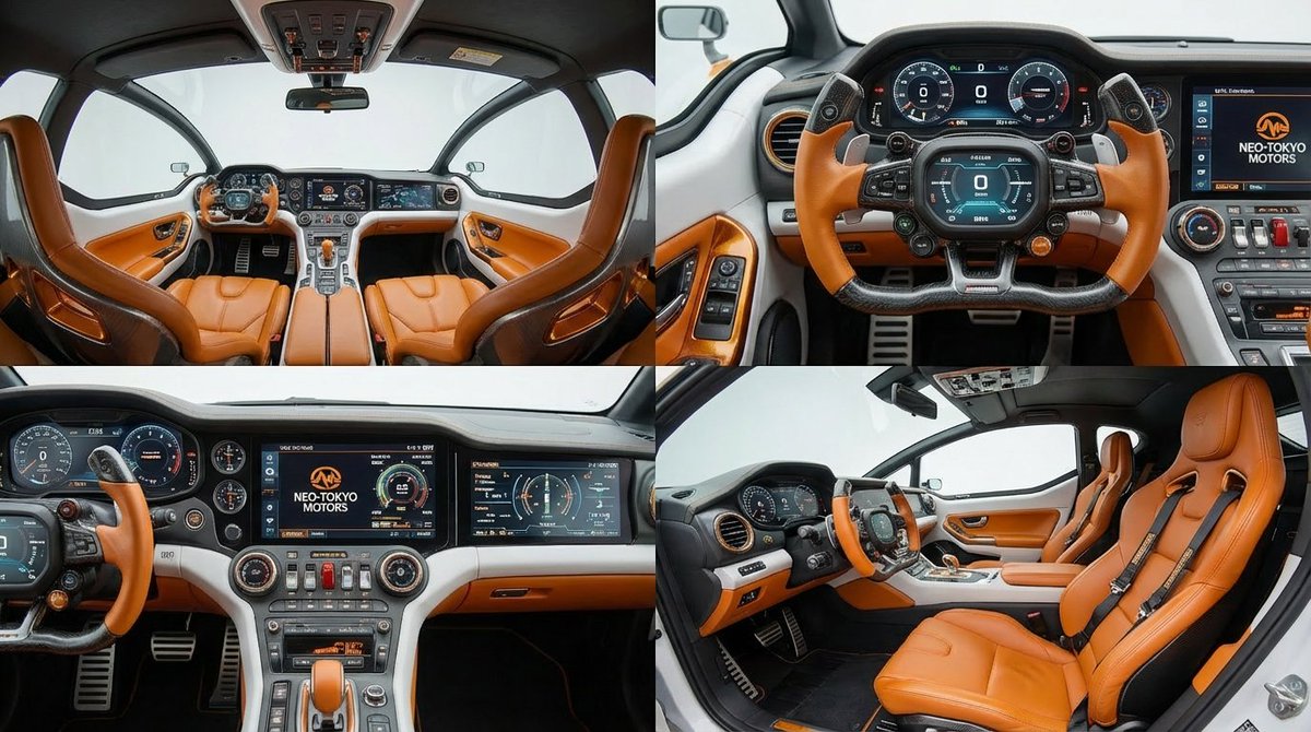 Cockpit Interior Grid View
