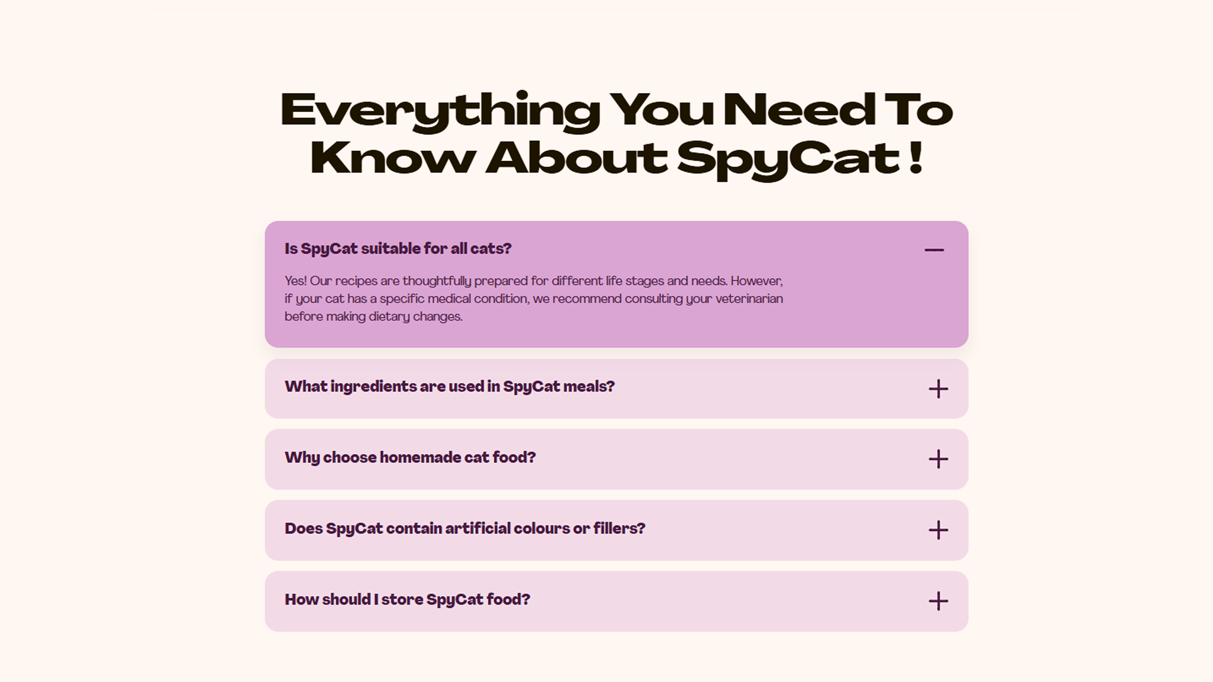 FAQ - Spycat