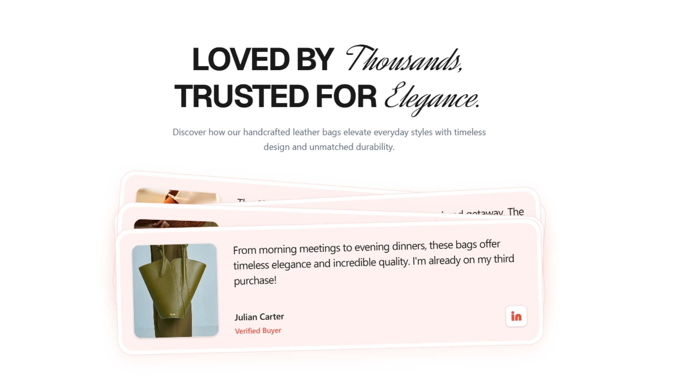 Testimonials - Evoria