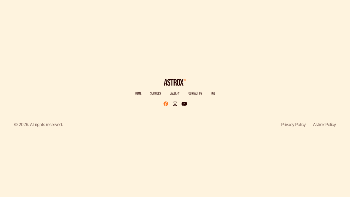 Footer - Astrox