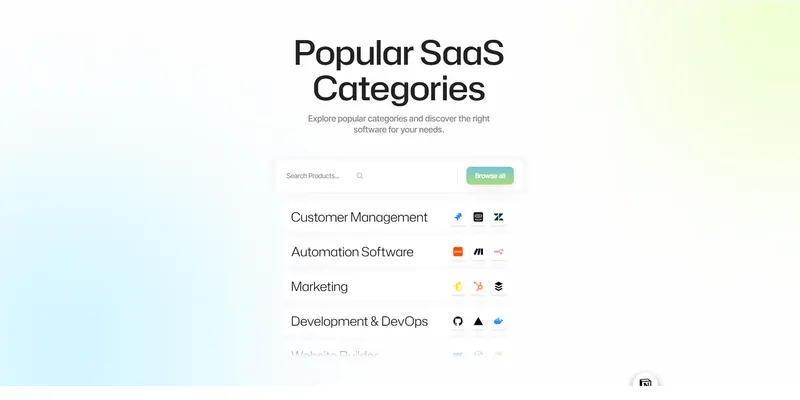 Popular SaaS Product - SaaSHub