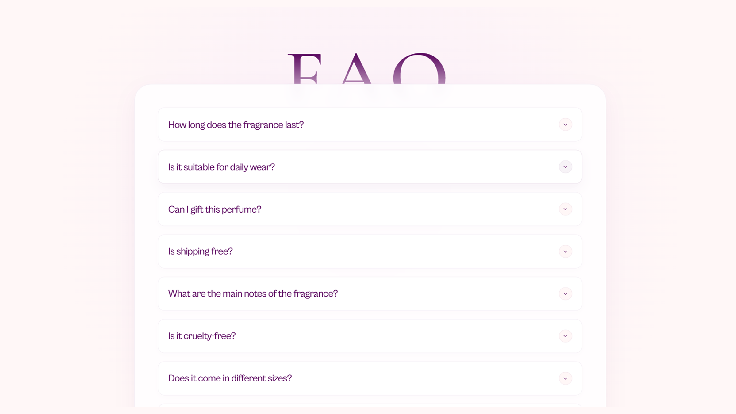 FAQ - Eloria