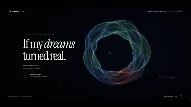 梦境成真的视觉诗